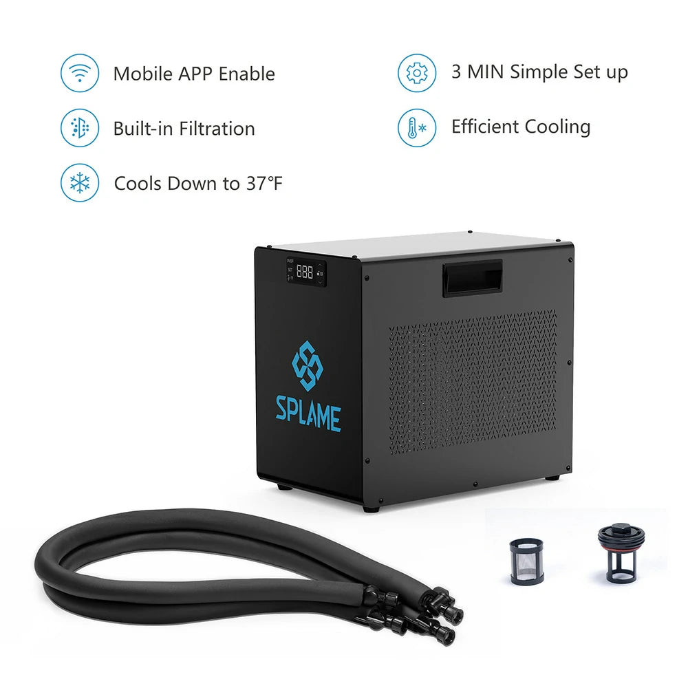 Easy to use and efficient ice bath chiller
