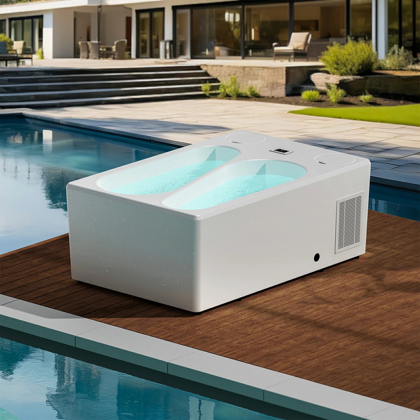Dual-Zone Hot & Cold Plunge Tub G8