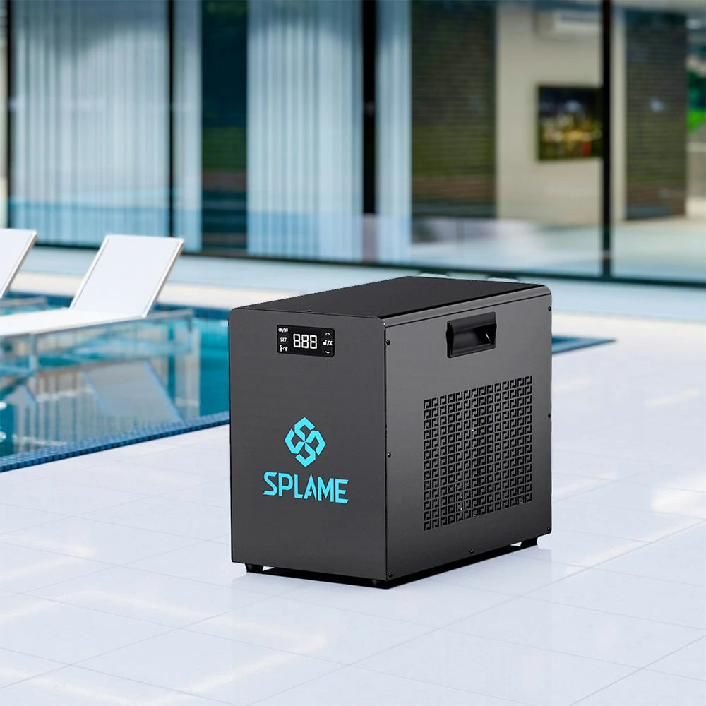 SplaMe Chill 330 ice bath chiller-display