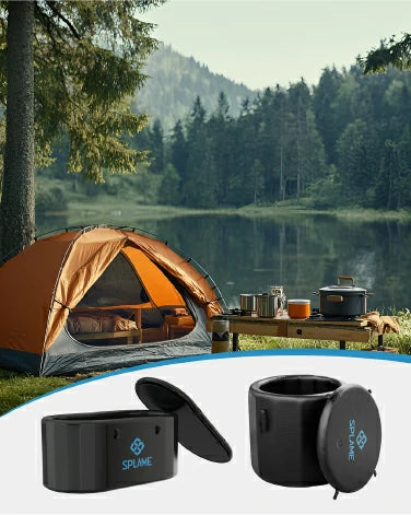 Take it on camping trips as a portable bathtub.